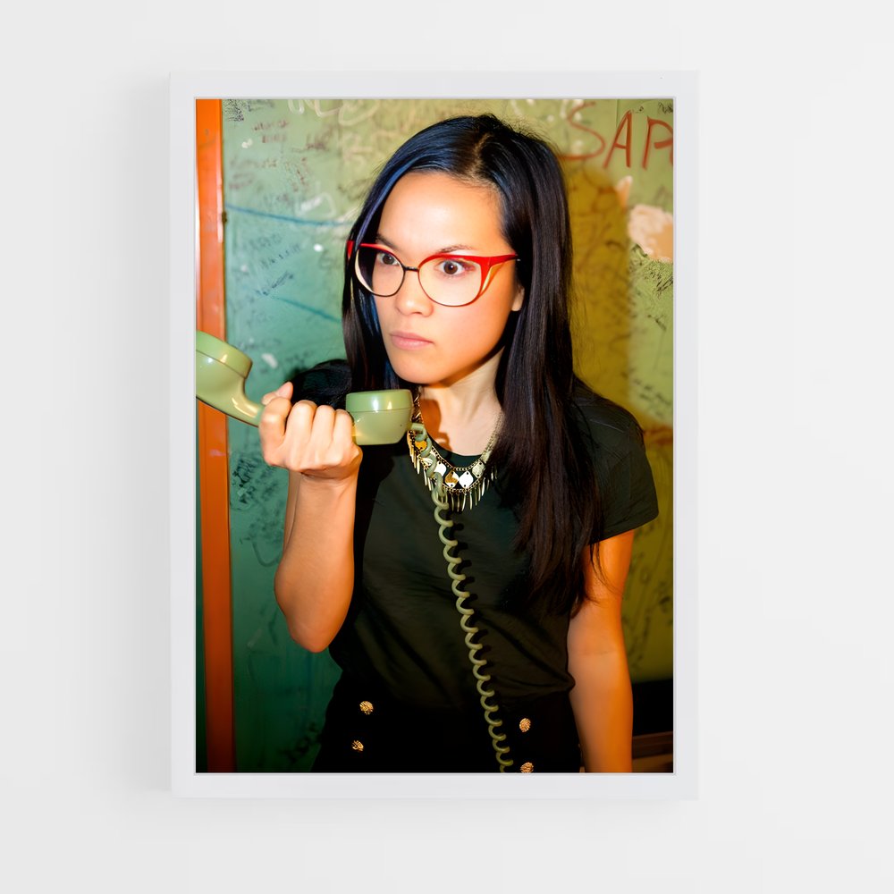 ap-ali wong-5 cadre Blanc