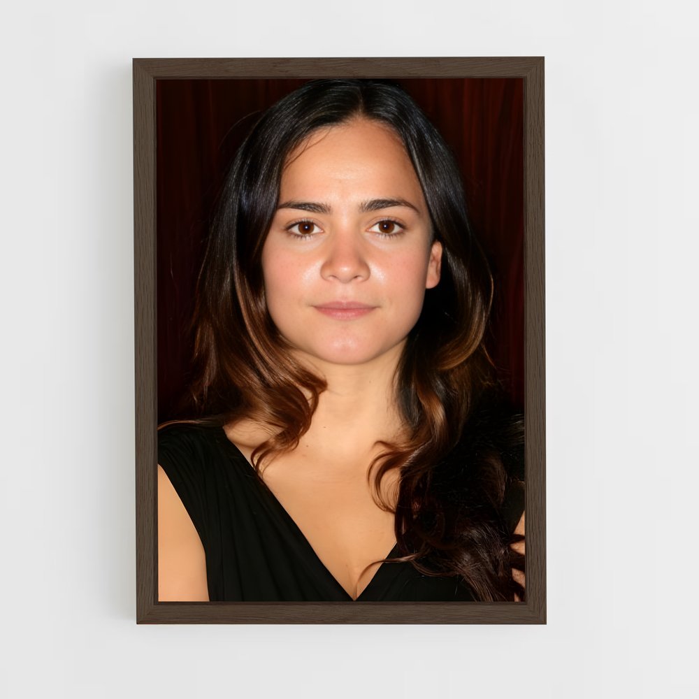 ap-alice braga-7 cadre Bois foncé