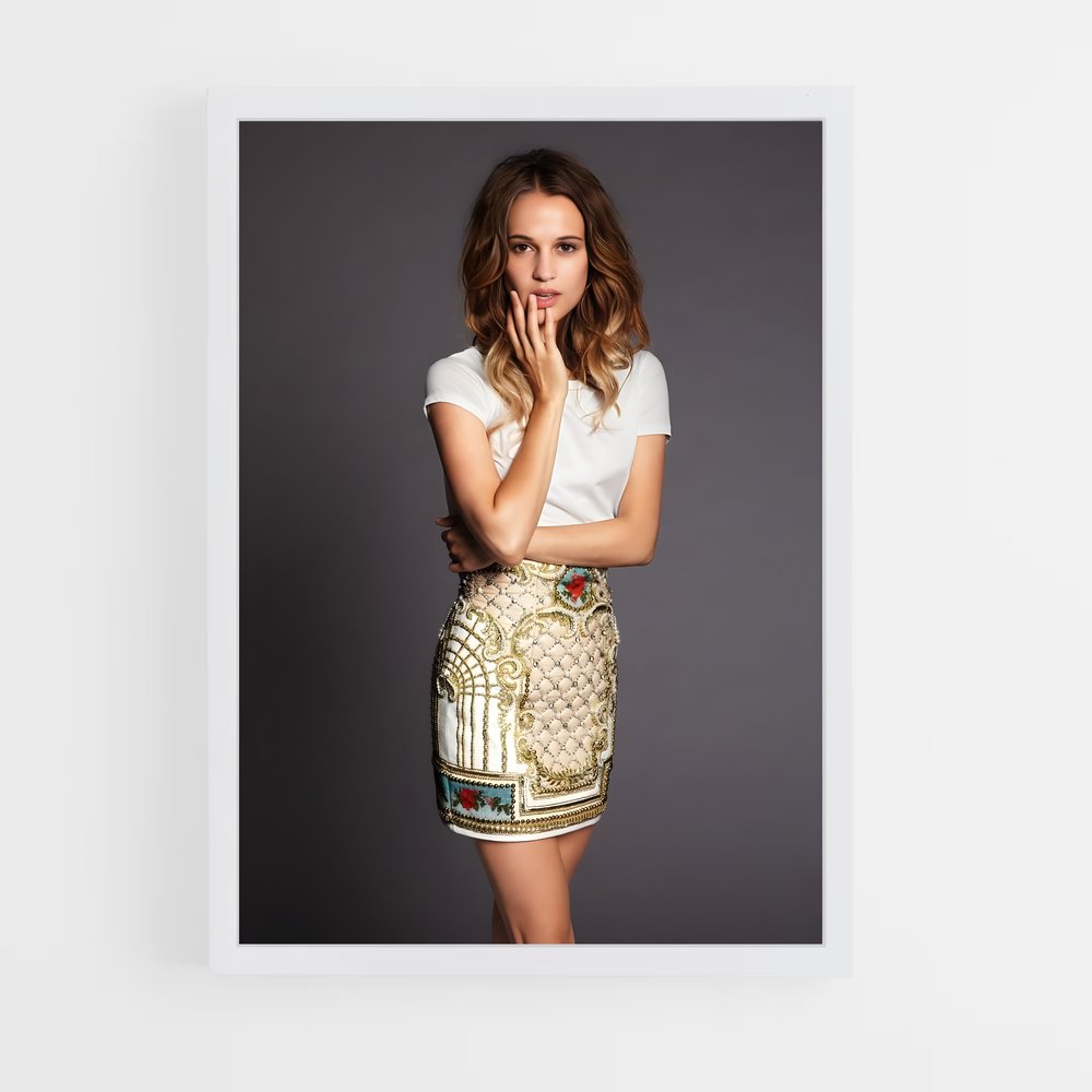 ap-alicia vikander-6 cadre Blanc