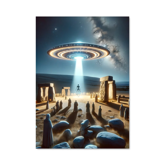 Poster Contact Extraterrestre