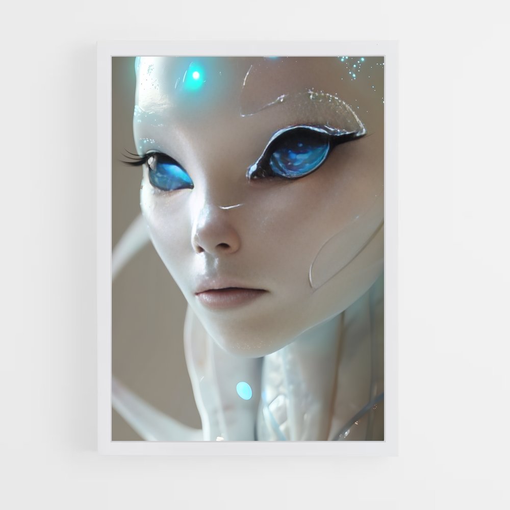 ap-alien hybrid-6 cadre Blanc
