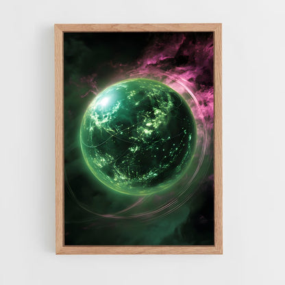 ap-alien planet-6 cadre Bois clair