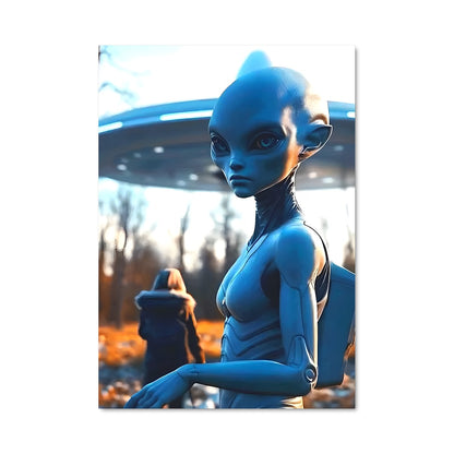 Poster Aliens and ufo 17093
