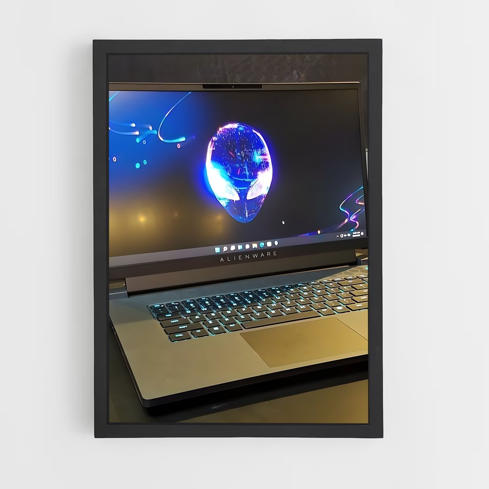 ap-alienware-1 cadre Noir