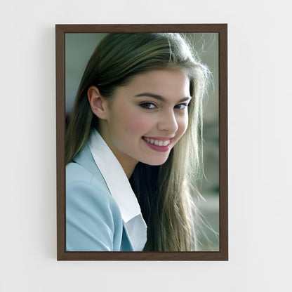 ap-alina kabaeva-1 cadre Bois foncé