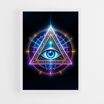 ap-all seeing eye-1 cadre Blanc