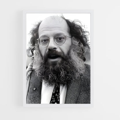 ap-allen ginsberg-4 cadre Blanc
