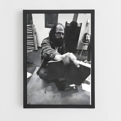 ap-allen ginsberg-5 cadre Noir
