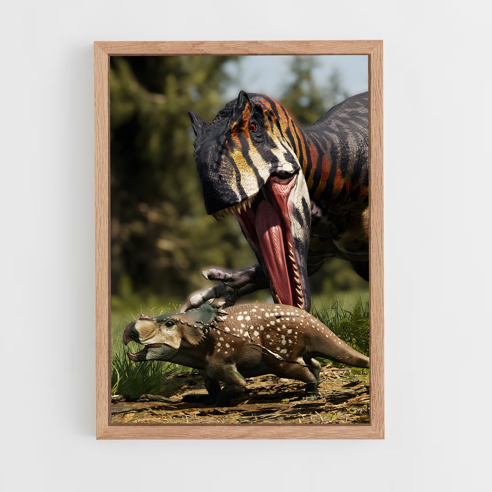 ap-allosaurus-3 cadre Bois clair