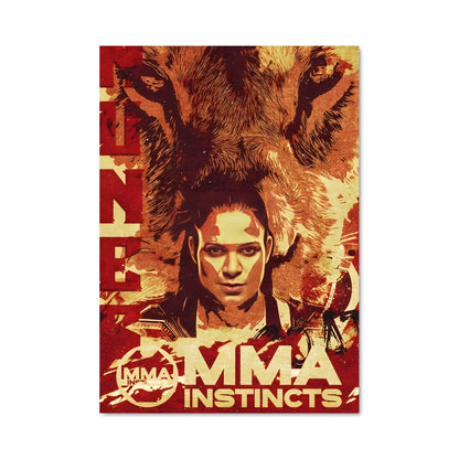Poster Instinct de Combat