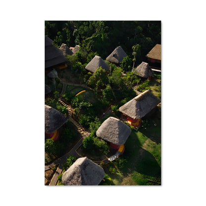 Poster Village Caché