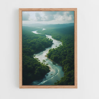 ap-amazon river-3 cadre Bois clair