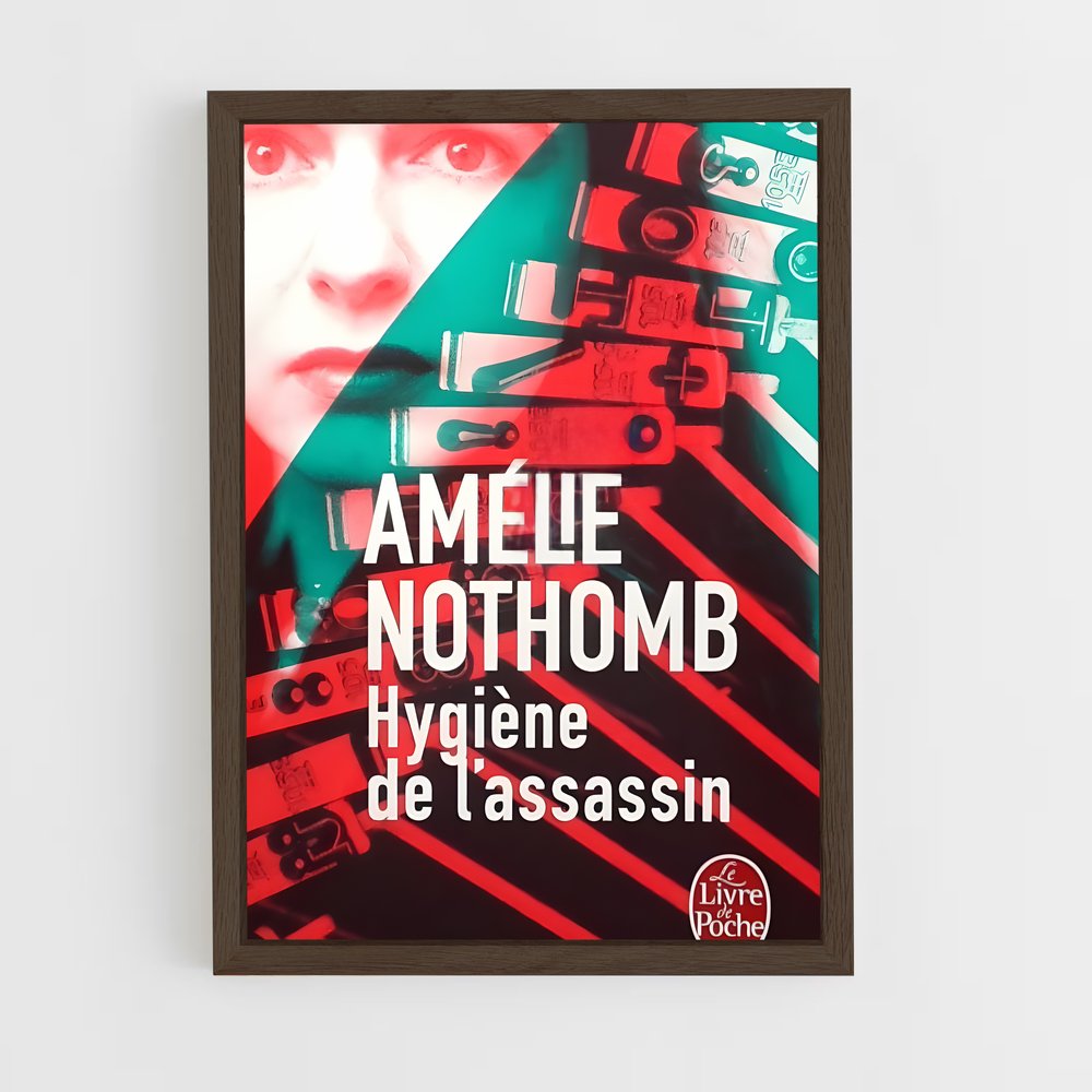 ap-amelie nothomb-4 cadre Bois foncé