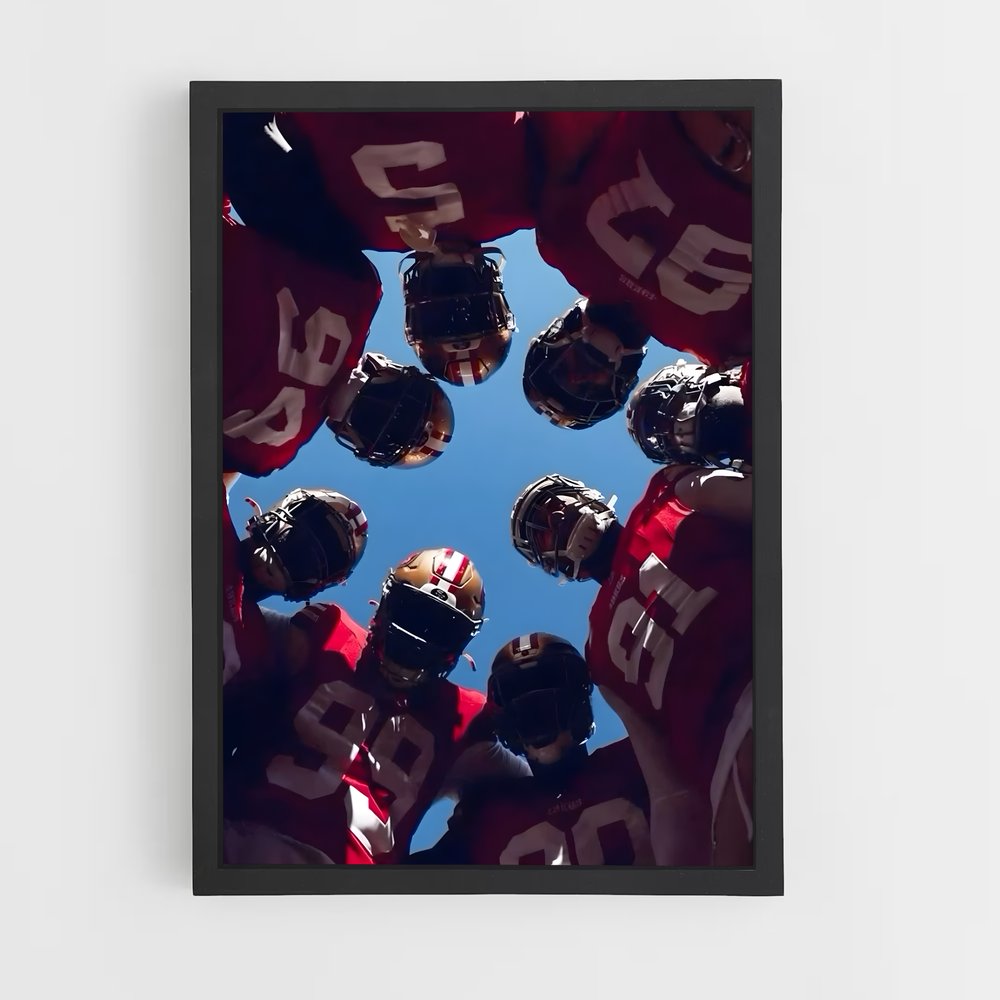 ap-american football-4 cadre Noir