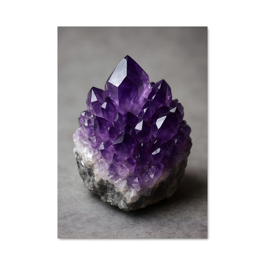 Poster Améthyste Mystique