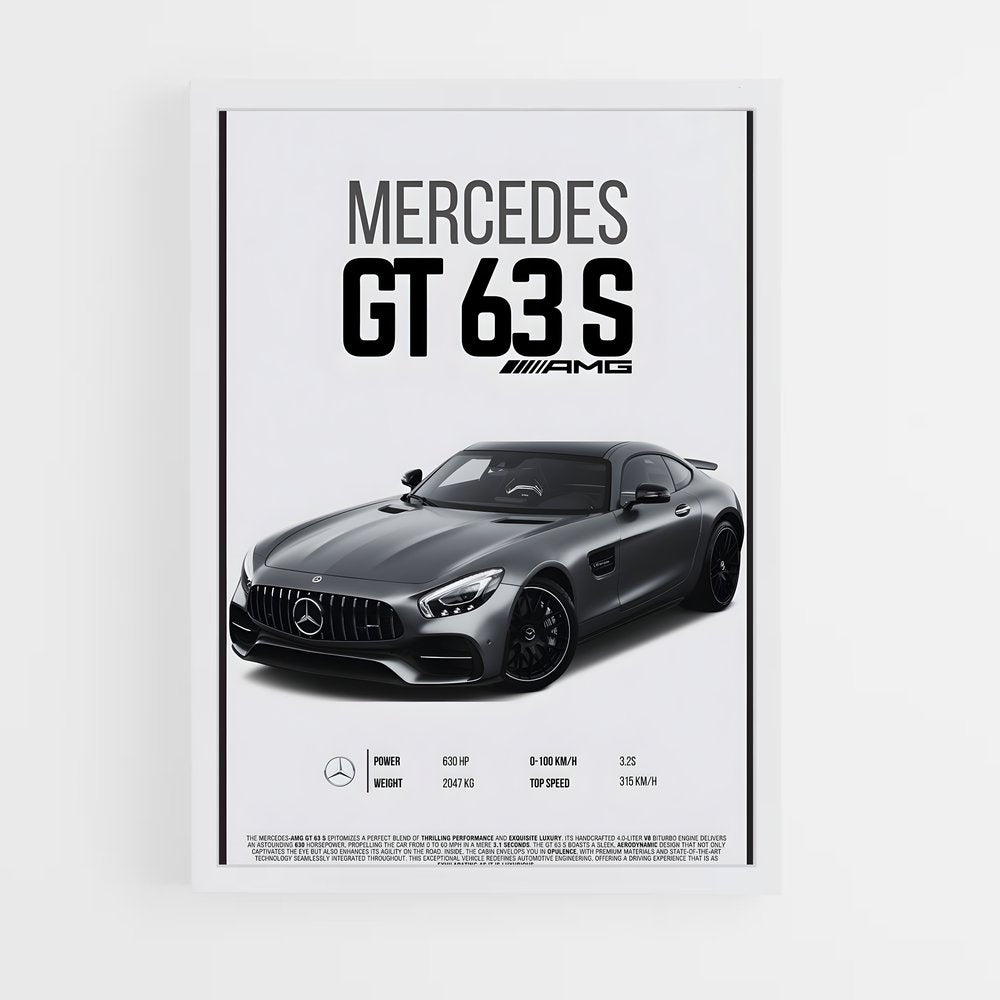 ap-amg gt 63 s-3 cadre Blanc