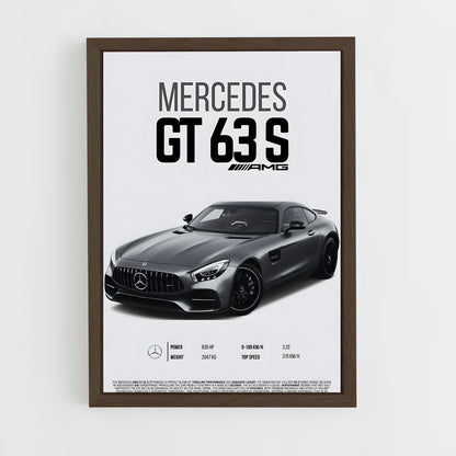ap-amg gt 63 s-3 cadre Bois foncé