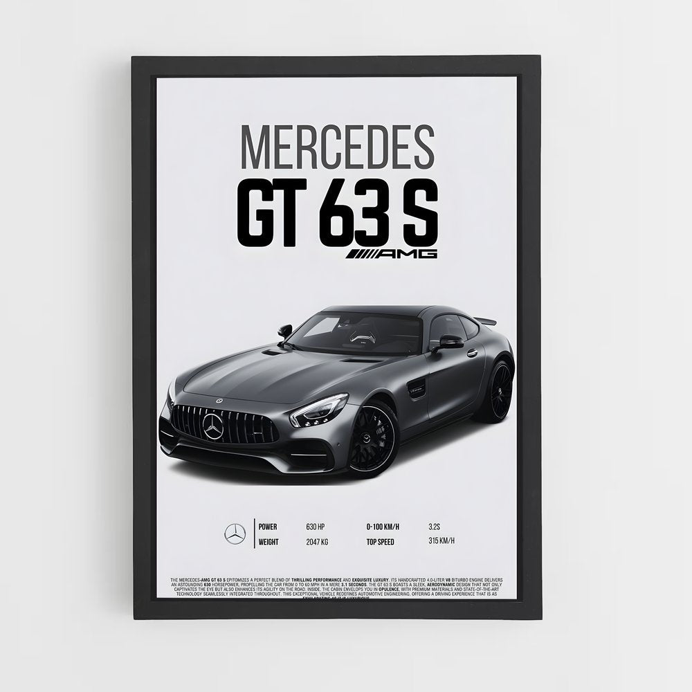 ap-amg gt 63 s-3 cadre Noir