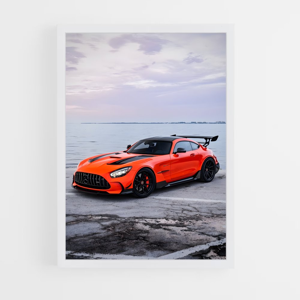 ap-amg gt black series-5 cadre Blanc