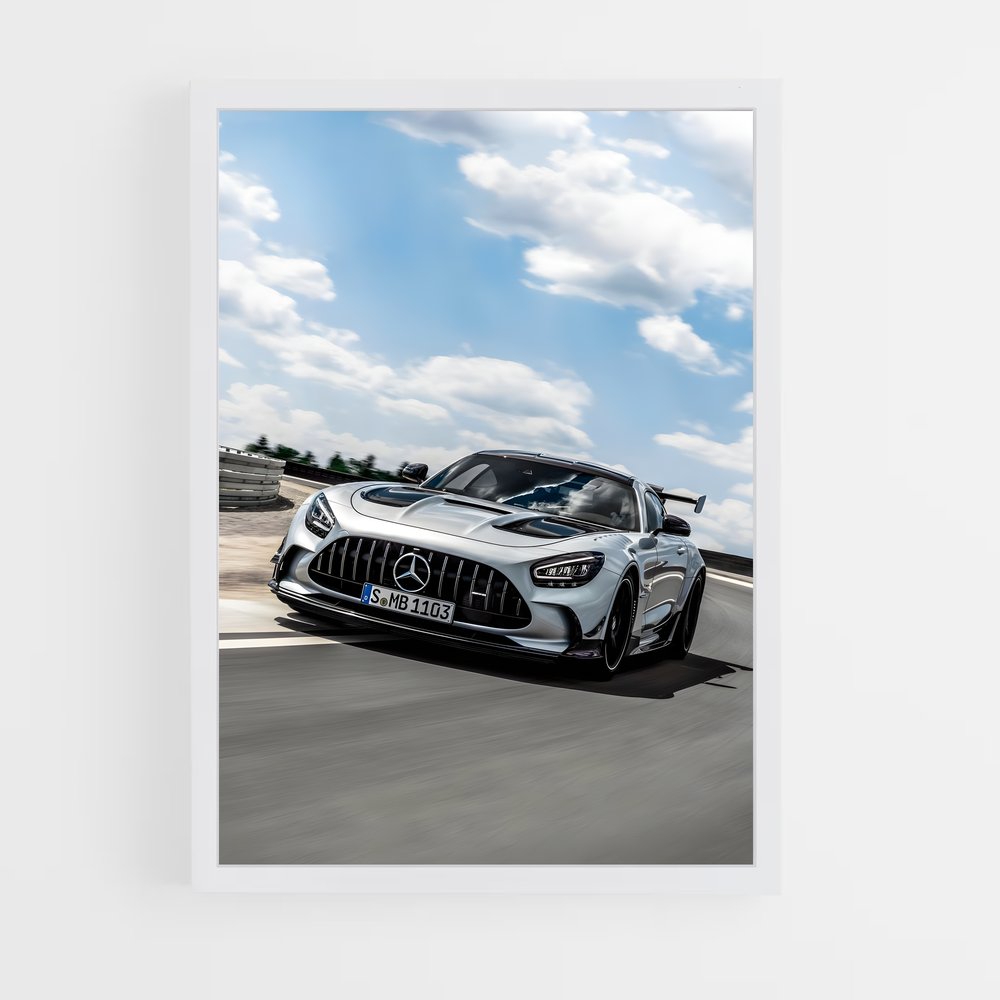 ap-amg gt black series-6 cadre Blanc