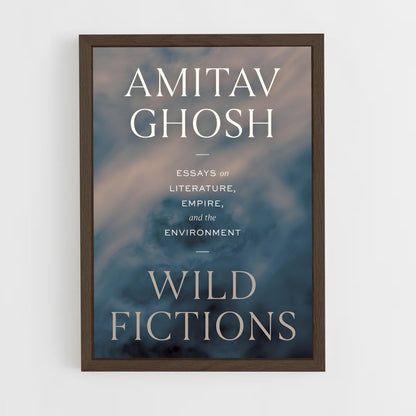 ap-amitav ghosh-1 cadre Bois foncé