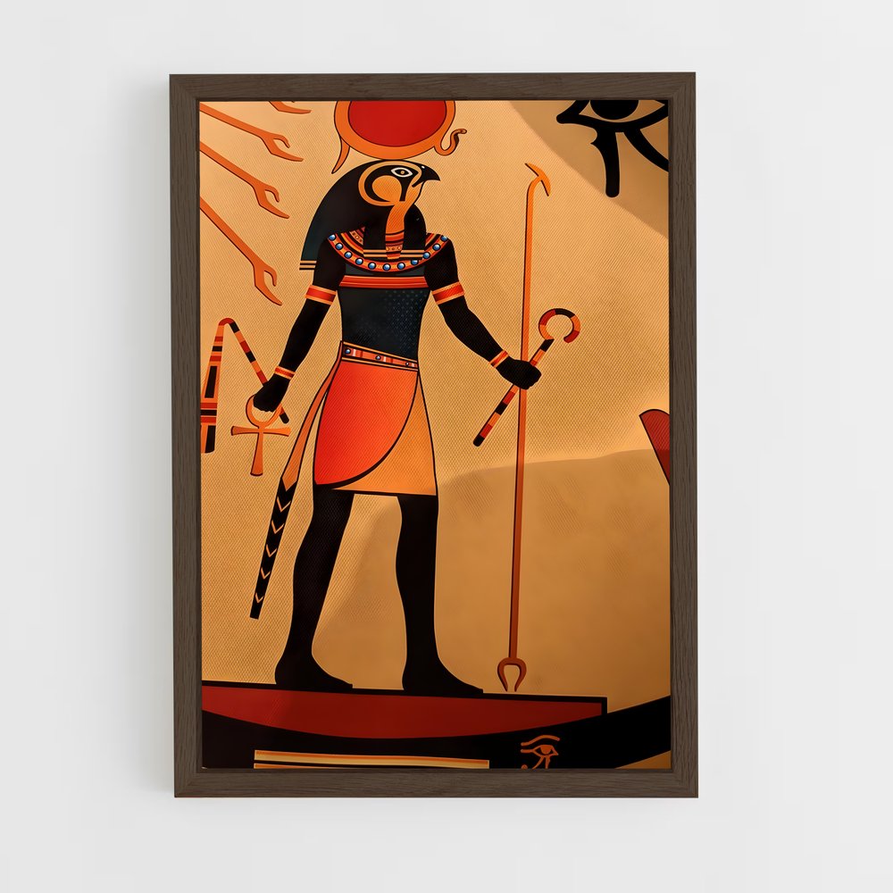 ap-amon ra-4 cadre Bois foncé