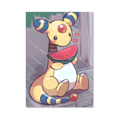Poster Ampharos au Banc