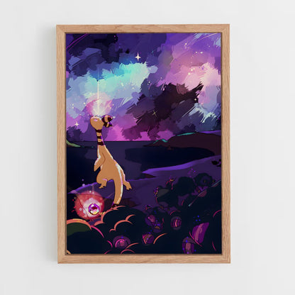 ap-ampharos-4 cadre Bois clair