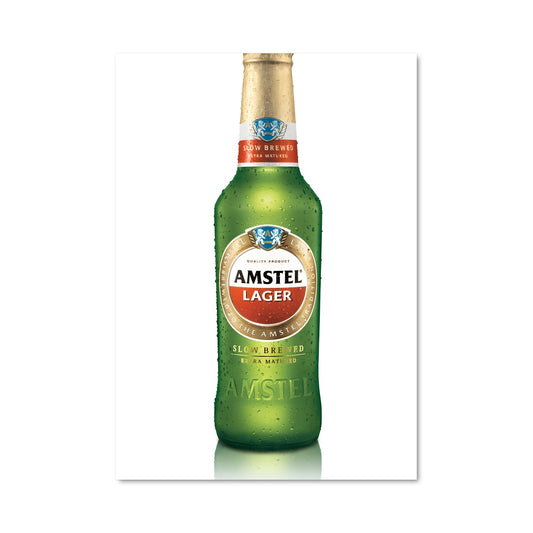 Poster Amstel Lager Art