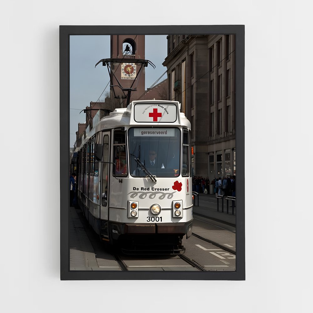 ap-amsterdam tram-2 cadre Noir
