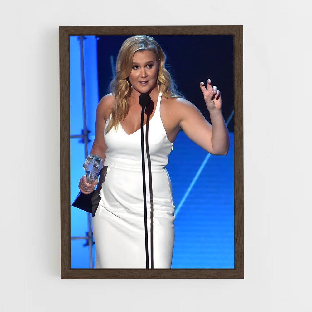 ap-amy schumer-4 cadre Bois foncé