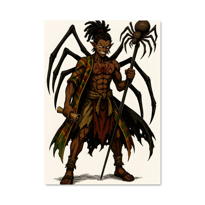 Poster Anansi le Héros