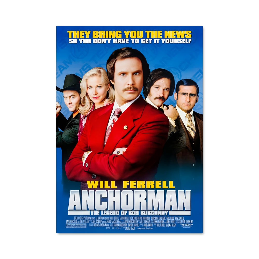 Poster News Anchorman