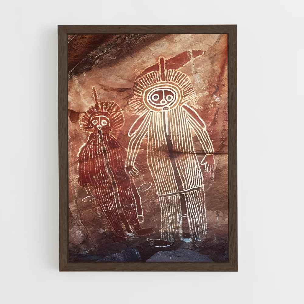 ap-ancient aliens-1 cadre Bois foncé