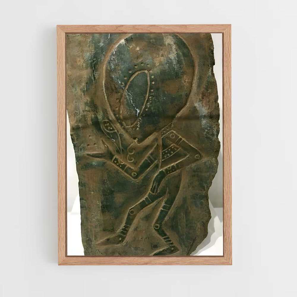 ap-ancient aliens-3 cadre Bois clair