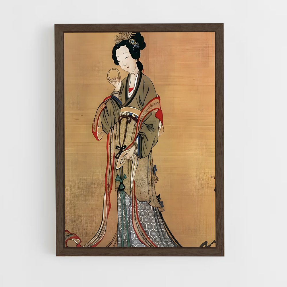 ap-ancient china-2 cadre Bois foncé