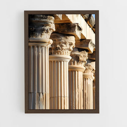 ap-ancient greece-6 cadre Bois foncé