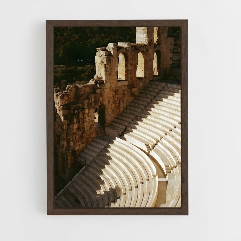 ap-ancient greece-7 cadre Bois foncé