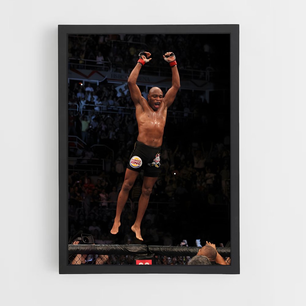 ap-anderson silva-6 cadre Noir