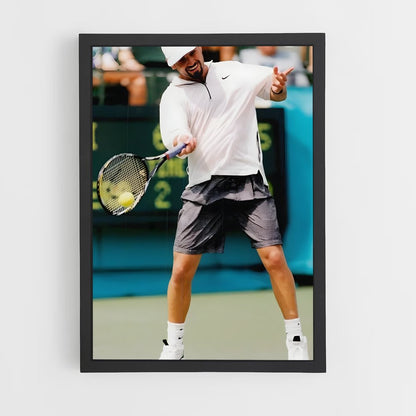 ap-andre agassi-4 cadre Noir