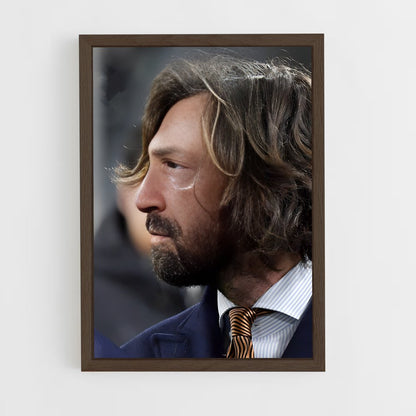 ap-andrea pirlo-4 cadre Bois foncé