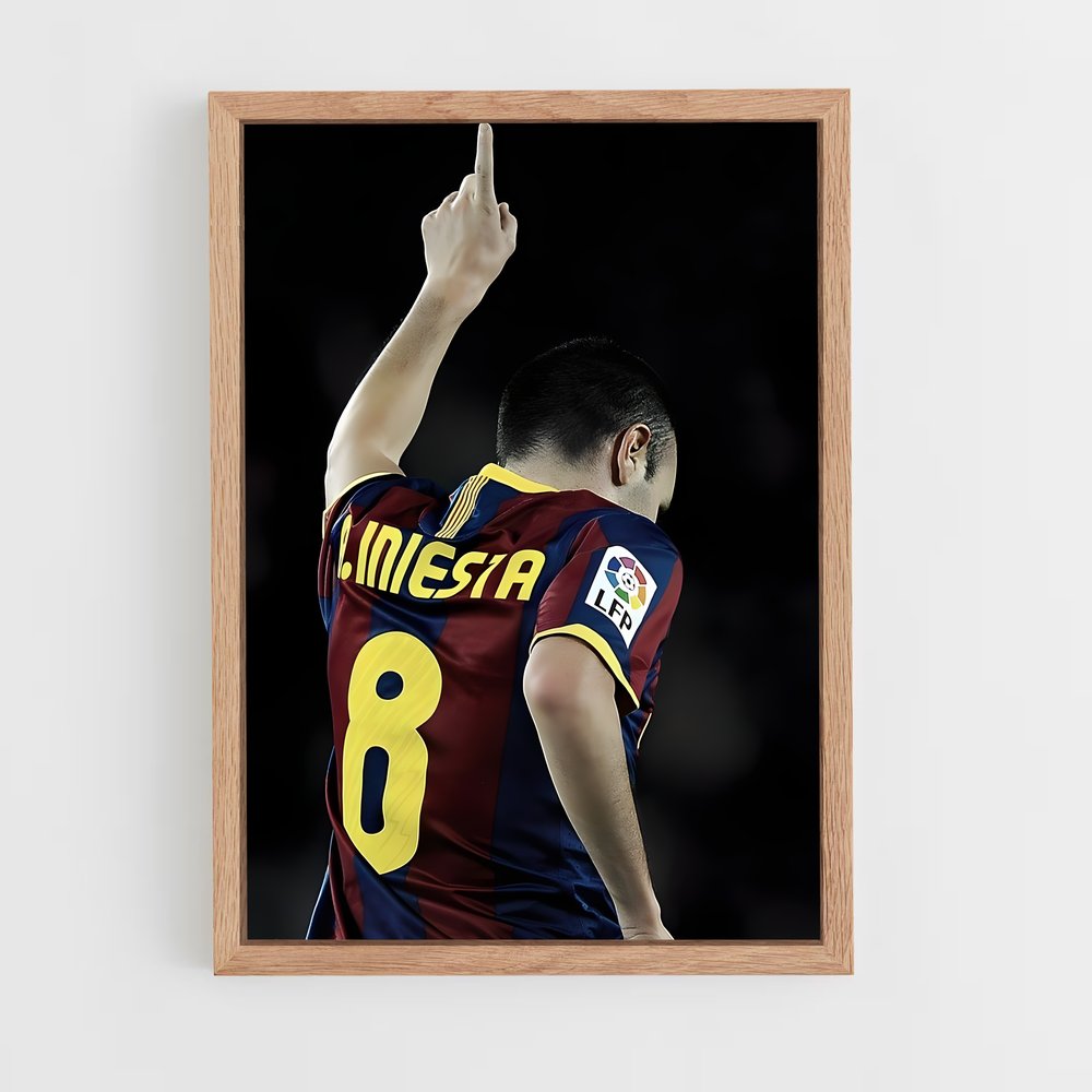 ap-andres iniesta-1 cadre Bois clair