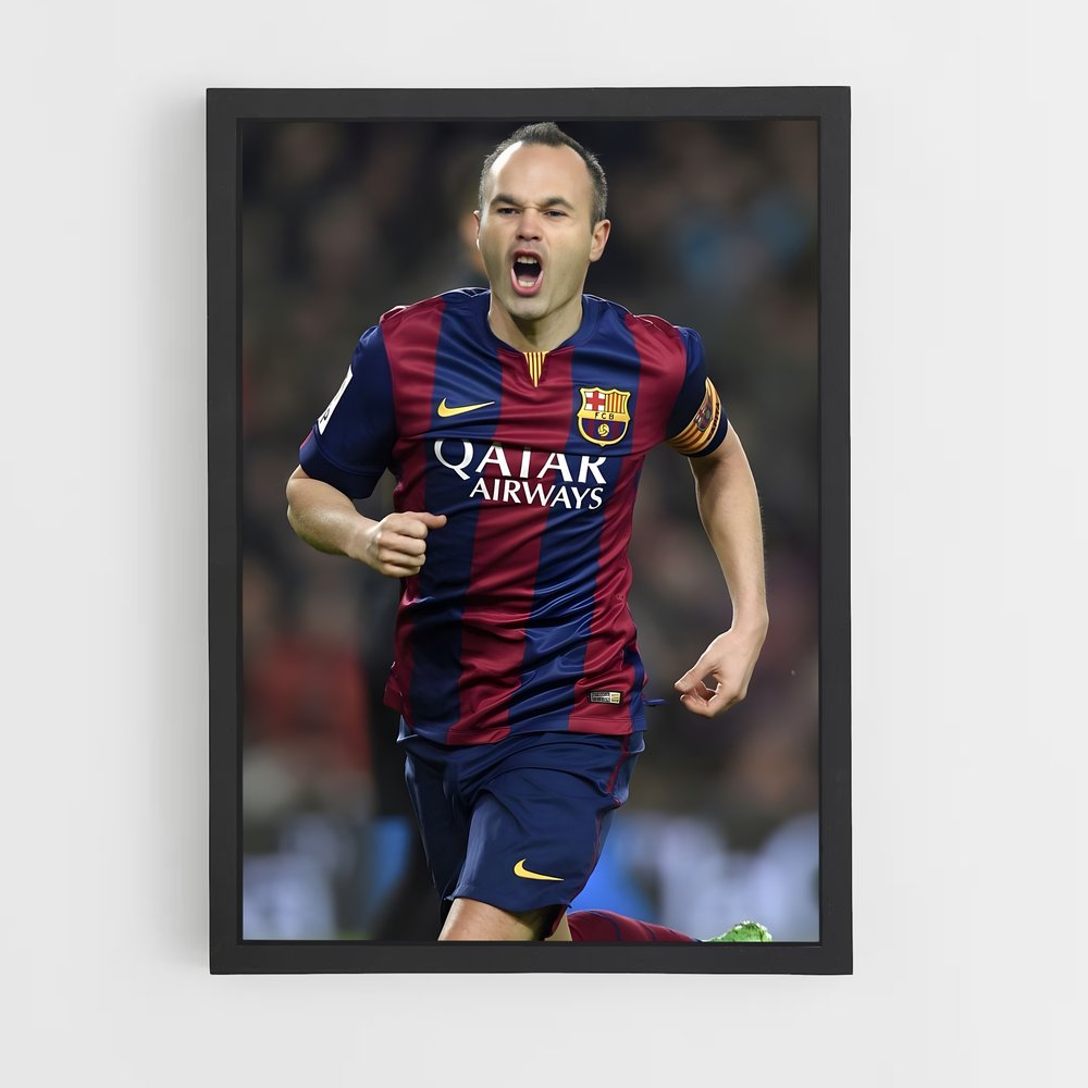 ap-andres iniesta-6 cadre Noir