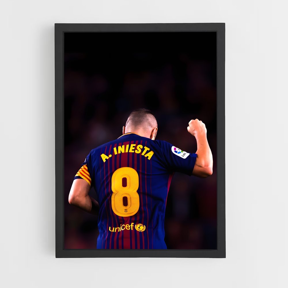 ap-andres iniesta-8 cadre Noir
