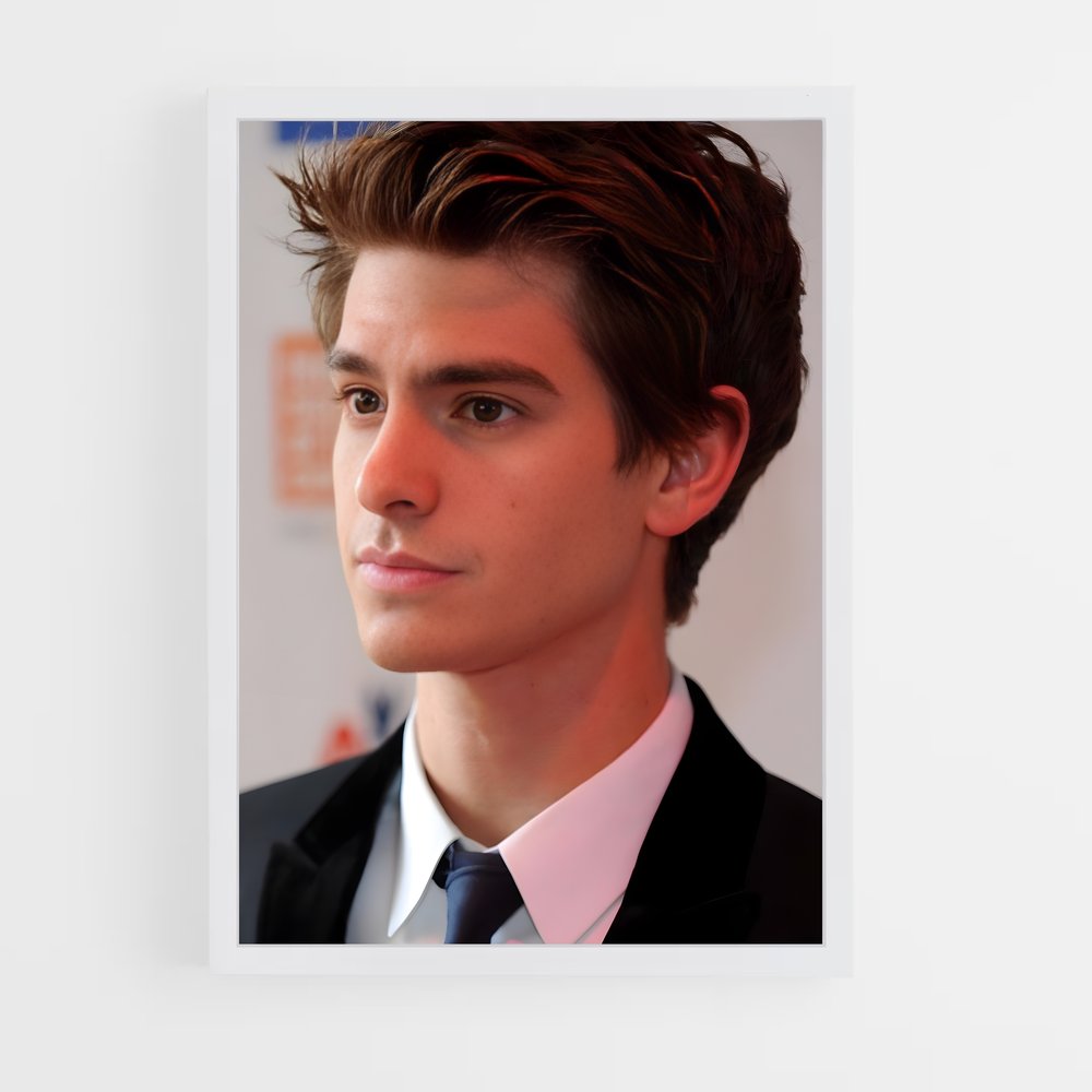 ap-andrew garfield-1 cadre Blanc