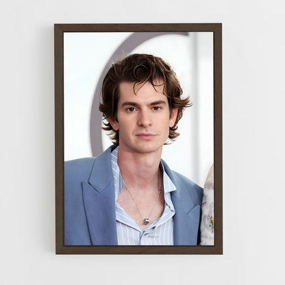ap-andrew garfield-14 cadre Bois foncé