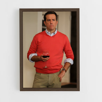 ap-andy bernard-2 cadre Bois foncé