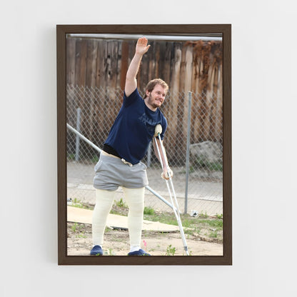 ap-andy dwyer-2 cadre Bois foncé