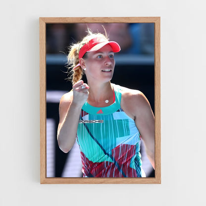 ap-angelique kerber-6 cadre Bois clair