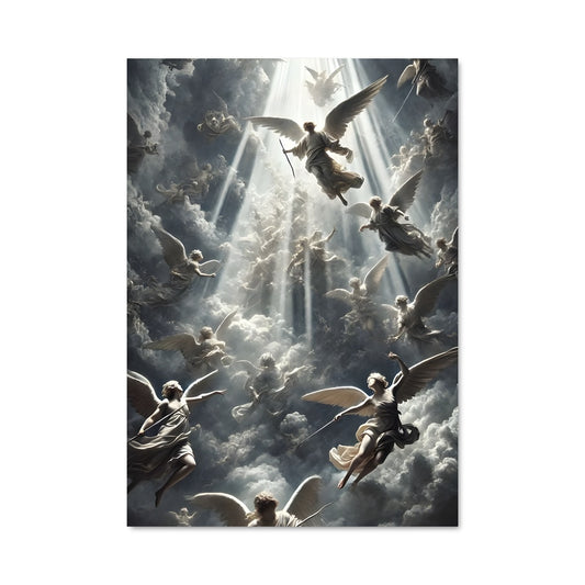 Poster Ciel de Chérubins